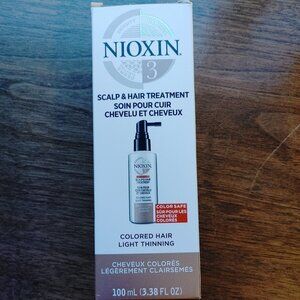 System 3 Scalp & Hair Leave-In Treatment - Colored Hair with Light Thinning BNIP